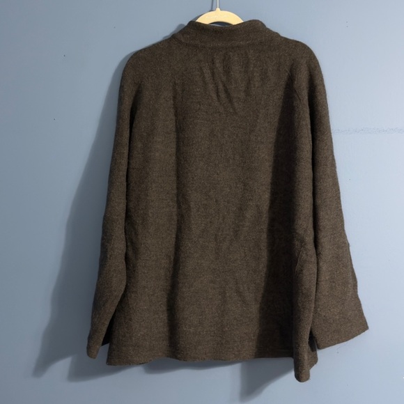 Orvis Outdoor Wool Knit Sweater Men's Size XL‎ Gray Full Zip Cardigan Top - Picture 7 of 7